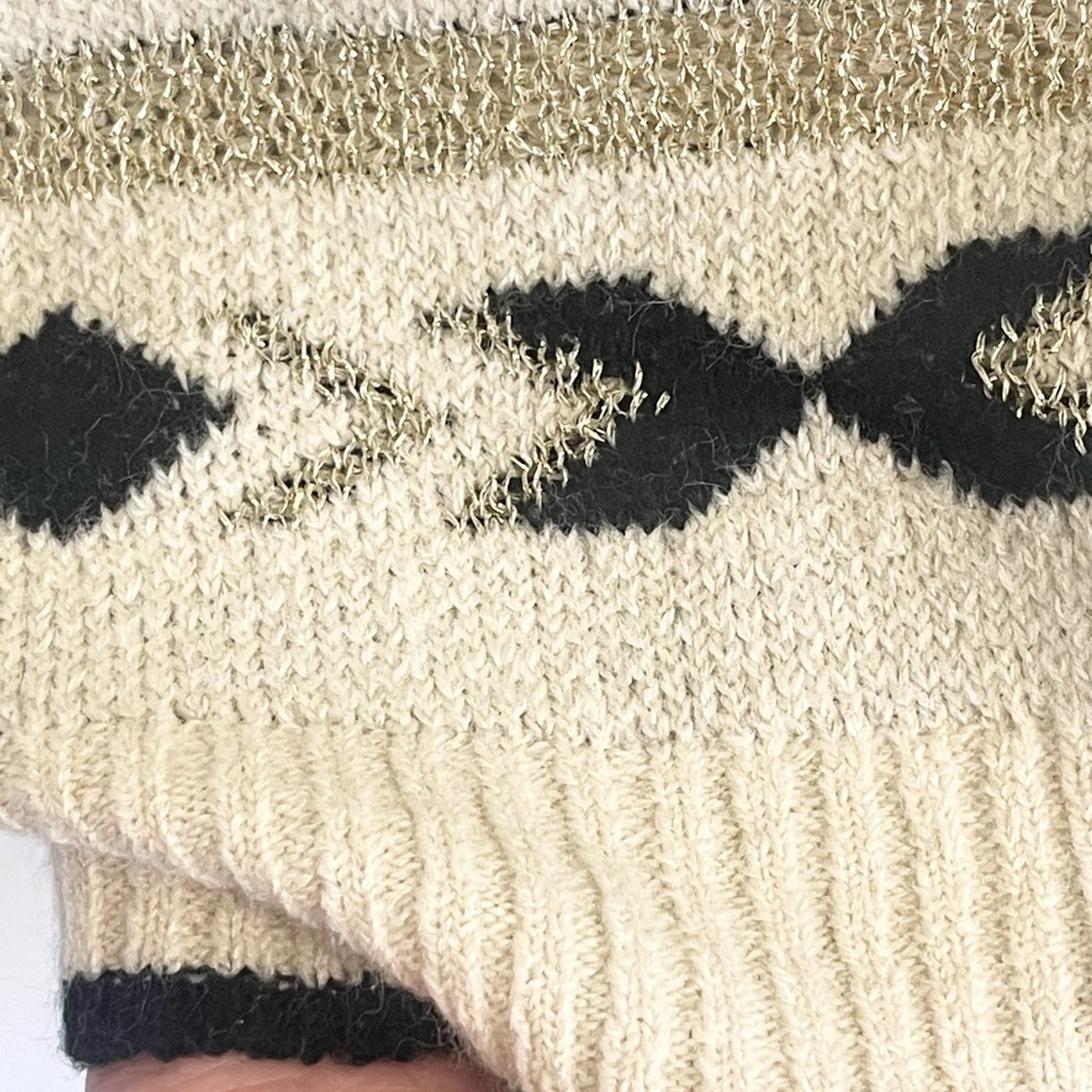 Gorgeous Tribal Print Open Front Fringed Sweater! - image 8